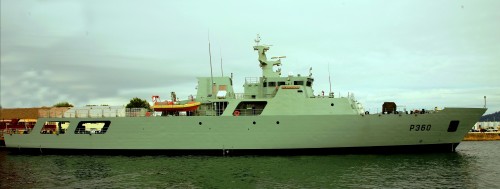 O primeiro dos seis Patrulheiros será entregue à Marinha a 30 de Dezembro de 2010