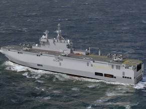 Apesar da crise ucraniana, França vai fornecer à Rússia os navios tipo Mistral BPC russo Vladivostok - imagem via DCNS