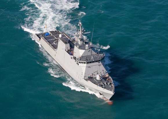 OPV - BAM para a Marinha Espanhola - foto Navantia