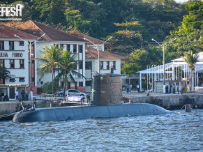 Hélice sobressalente para o Tikuna Submarino Tikuna na BACS