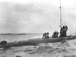 Há 100 anos um ‘Peixe-Espada’, parente de ‘Foca’, era lançado na Suécia HMS Svardfisken em ação - foto via Saab