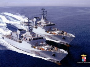 Navios-patrulha oceânicos da Marinha Italiana passam a ser comandados por capitães-tenentes Passagem comando navios Sirio e Orione - foto 4 Marinha Italiana