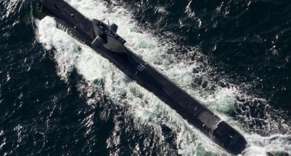 submarino sueco classe Gotland - foto Forças Armadas da Suécia