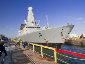 BAE Systems dará suporte a 50% da frota de superfície da RN HMS Daring