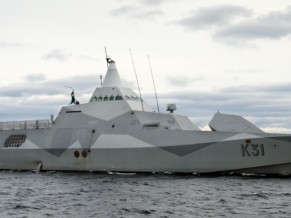 Rússia diz que submarino ‘misterioso’ na Suécia é da Holanda, mas holandeses negam HMS Visby - foto Forças Armadas da Suécia