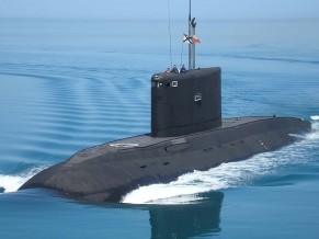 Submarino ‘stealth’ russo da classe ‘Kilo’ aperfeiçoada junta-se à Frota do Mar Negro Novorossiysk