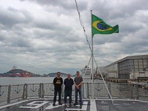 Poder Naval visita navios da MB em Santos-SP, no Dia do Marinheiro PN no Dia do Marinheiro - Aderex II-2014 - 2