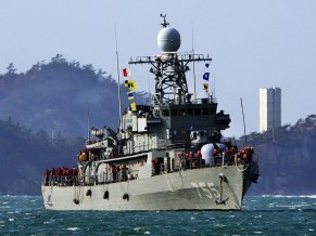 Colômbia interessada em uma segunda corveta classe ‘Donghae’ Corbeta_Corea_Colombia_Armada_Nacional_ARC_Nari_o_Anyang