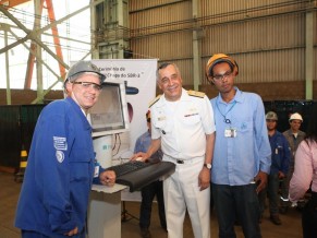 Evento marca início da produção do terceiro submarino do PROSUB IMG_1503_red