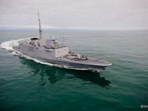 Fragata francesa ‘Normandie’ é vendida ao Egito DCNS_Fremm D651 en mer-4@DCNS