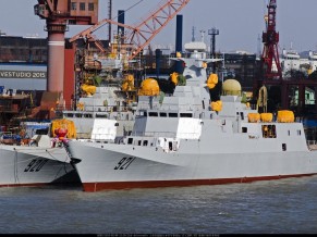 Duas das três fragatas chinesas C28A para a Argélia estão quase prontas Fragatas C-28A de construção chinesa para a Argélia - 1