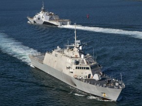 EUA planejam rotacionar quatro navios de combate LCS em Singapura em 2018 LCS