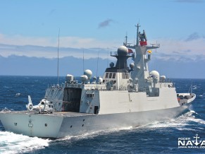 Relatório diz que ‘mini-Aegis’ Type 054A não resolve o problema da Marinha Chinesa Passex PLA Navy 821a