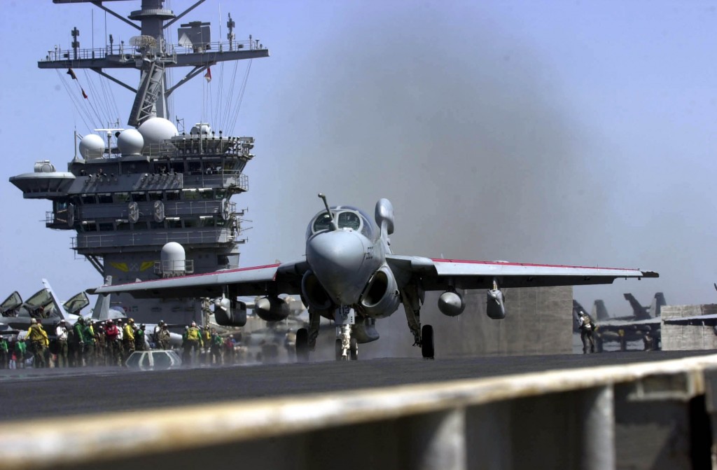 EA-6B Prowler USS Nimitz