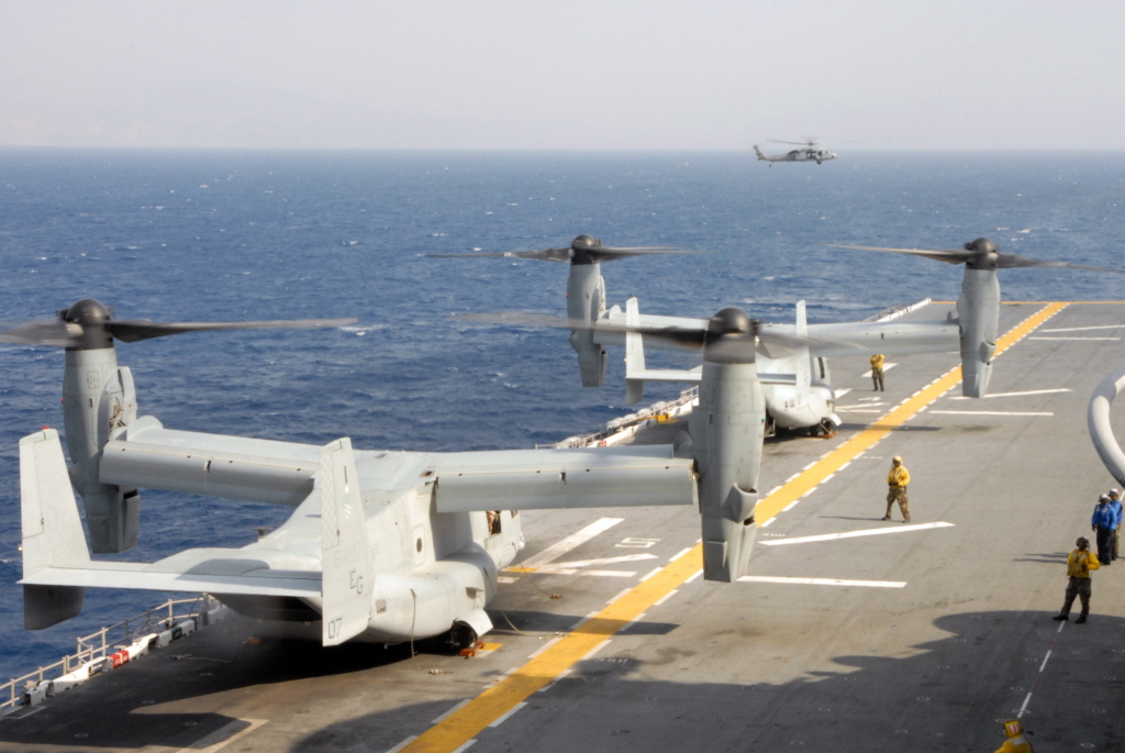 MV-22 Osprey exaust