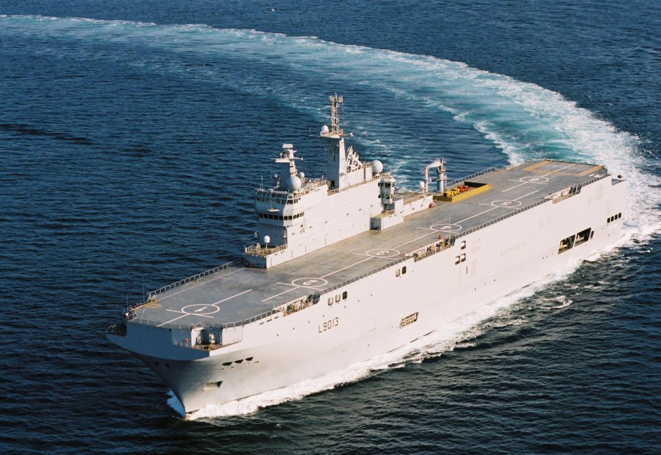 A classe "Mistral" francesa é forte candidata para os navios de propósitos múltiplos pretendidos pela Marinha do Brasil