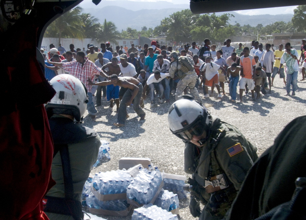 Ajuda humanitária em Port-au-Prince