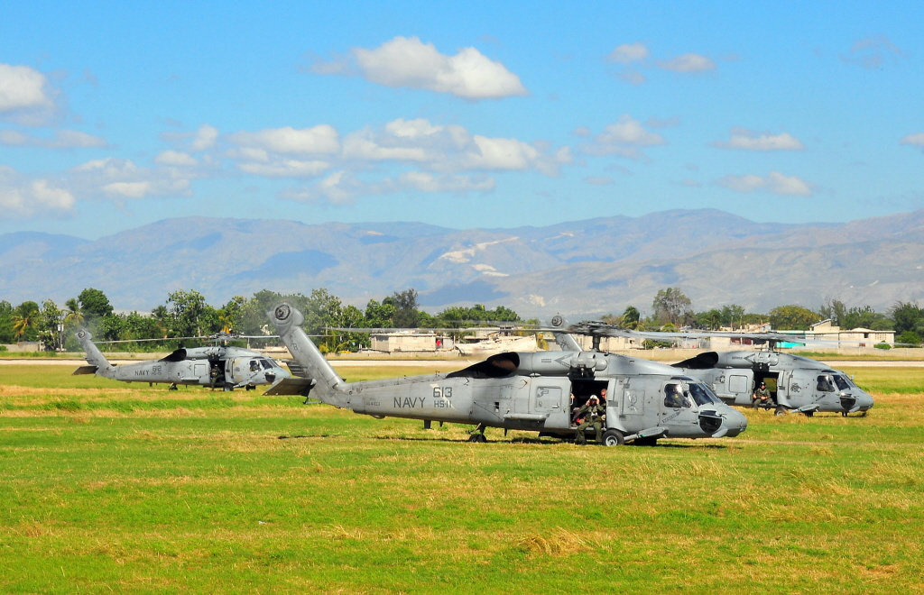 SH-60F Sea Hawk Haiti