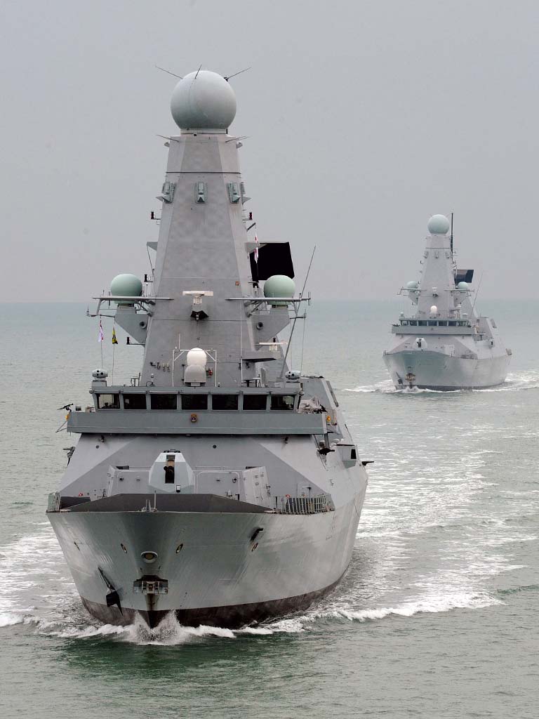 HMS Daring and HMS Dauntless