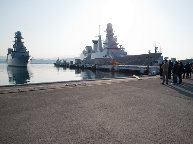 Andrea Doria de volta a Spezia - foto 2 Marina Militare