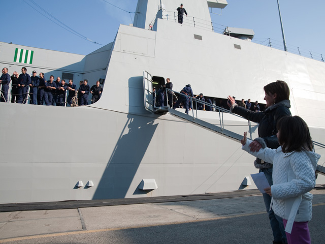 Andrea Doria de volta a Spezia - foto 3 Marina Militare