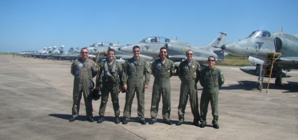 Oficiais do VF-1 BASC
