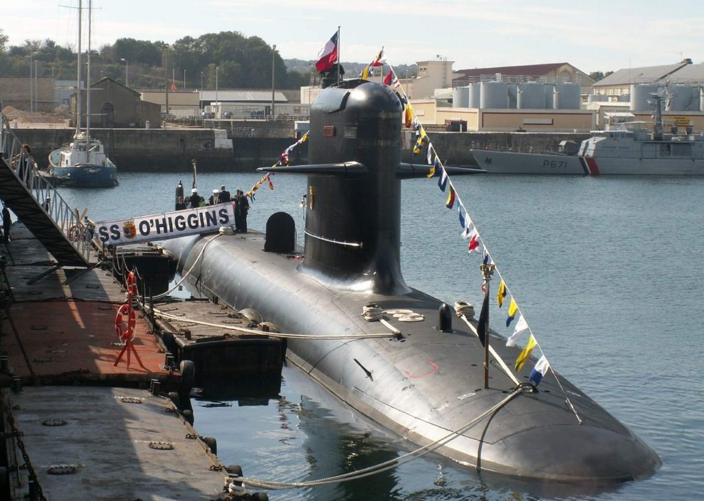 Submarino General O'Higgins (SS-23) da Armada do Chile