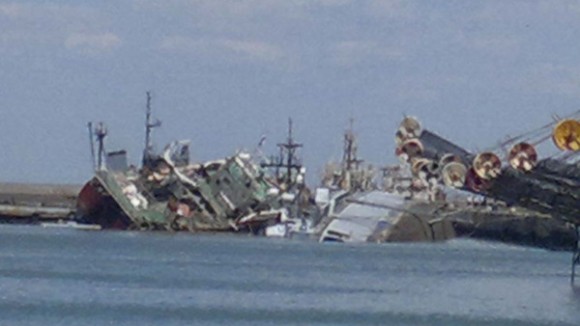 Armada Argentina, el triste final del Santisima Trinidad 1