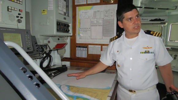 Capitão-de-Fragata Canellas - Comandante do navio fala sobre a Missão no Líbano