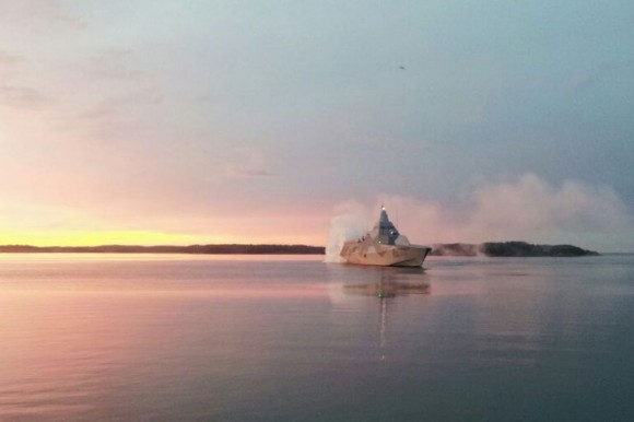 HMS Visby no Joint Warrior 2013 -  foto 2 Forças Armadas da Suécia