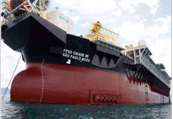 FPSO Cidade de São Paulo - bacia de santos