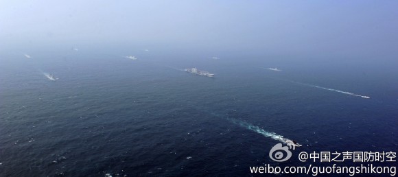 PLAN ships and Liaoning - 4