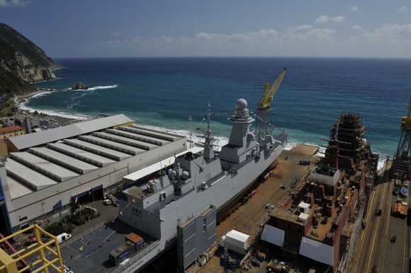 FREMM - construção na Itália - foto 6 Marinha Italiana