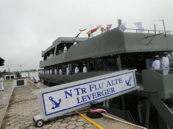 Incorporação NTrFlu Alte Leverger - foto via prefeitura de Ladário