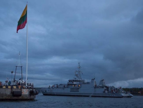 navios de contraminagem de marinhas da OTAN no Báltico - foto 2 Min Def Lituânia