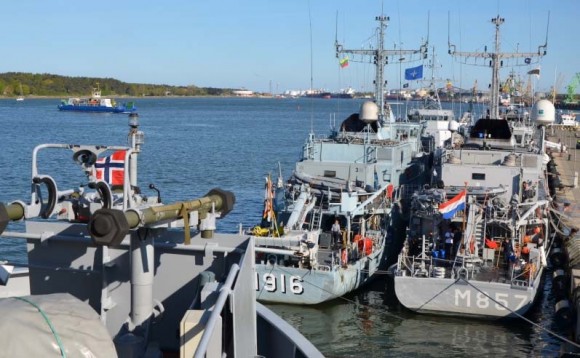 navios de contraminagem de marinhas da OTAN no Báltico - foto 3 Min Def Lituânia
