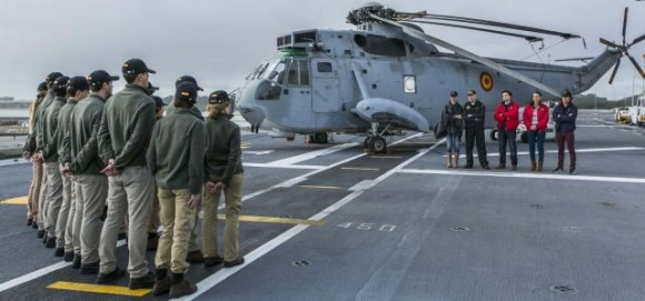 programa Masterchef a bordo do Juan Carlos I - foto Armada Espanhola