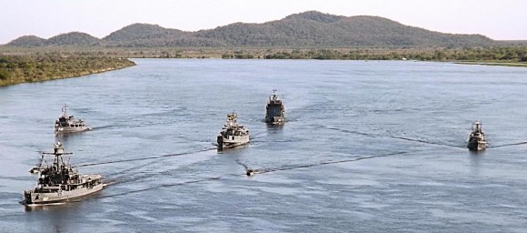 Operação NINFA XXV com Armada Paraguaia - foto MB - 6 Distrito Naval