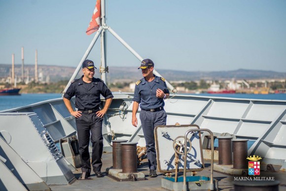 Passagem comando navios Sirio e Orione - foto 3 Marinha Italiana