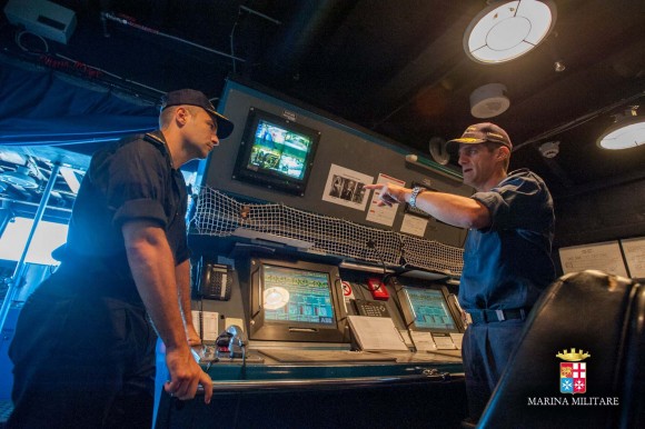 Passagem comando navios Sirio e Orione - foto 5 Marinha Italiana