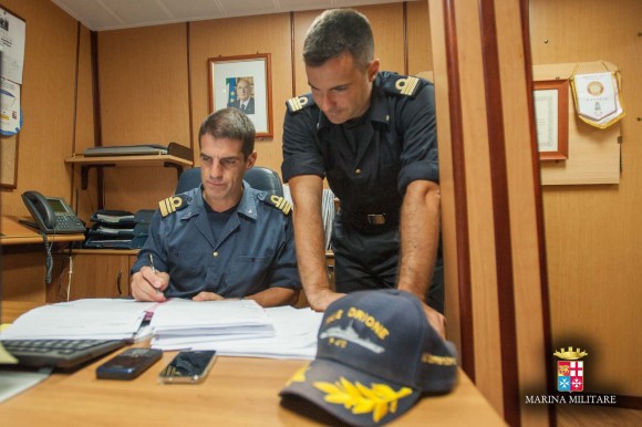 Passagem comando navios Sirio e Orione - foto 7 Marinha Italiana