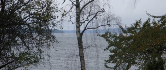 Suposta imagem de intruso no arquipélago de Estocolmo - foto via Forças Armadas da Suécia