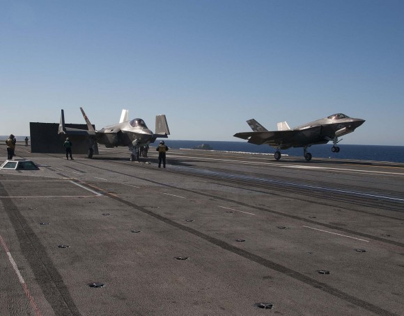 F-35C no USS Nimitz - foto 9 USN