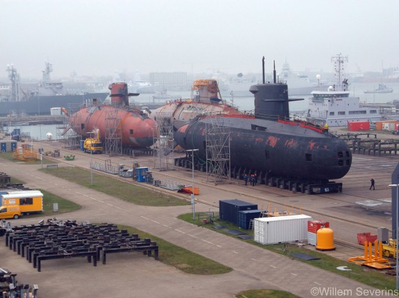 três submarinos da classe Walrus - 1