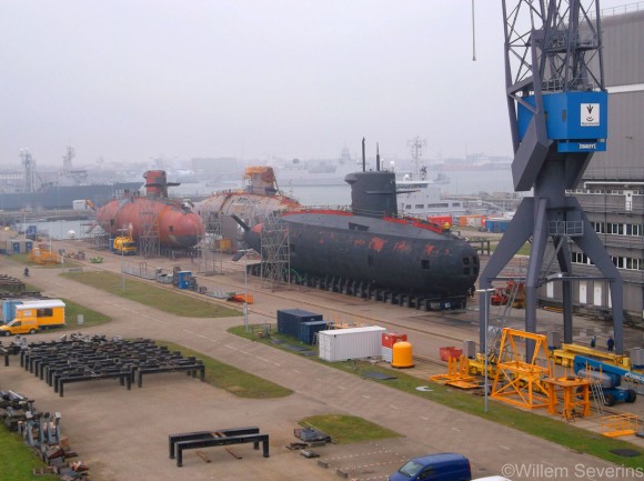 três submarinos da classe Walrus - 2