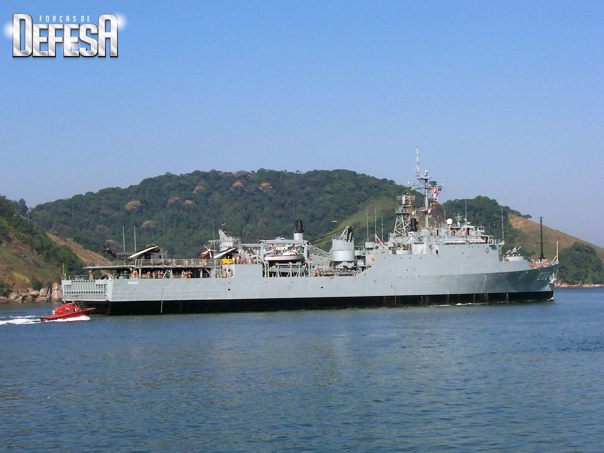 NDD Ceará - visita a Santos / SP em 2005 - foto 2 Nunão - Poder Naval - Forças de Defesa