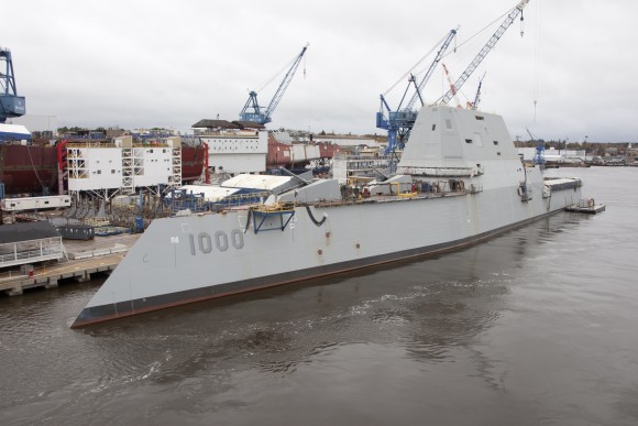 DDG1000 em final de construção