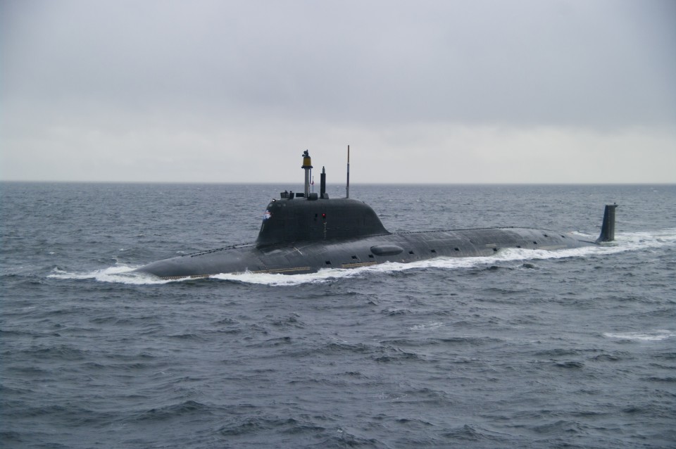 Submarino nuclear de ataque (SSN) russo da classe Yasen