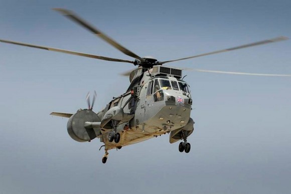 Sea King Mk7 - foto via Min Def Britânico