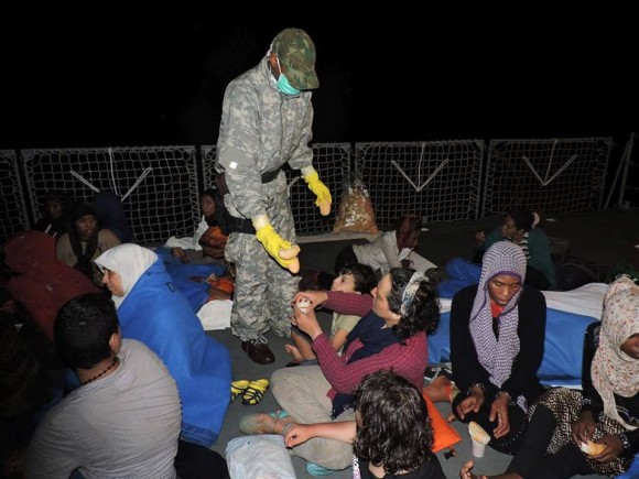 Barroso - resgate refugiados Mediterraneo - foto 4 facebook MB